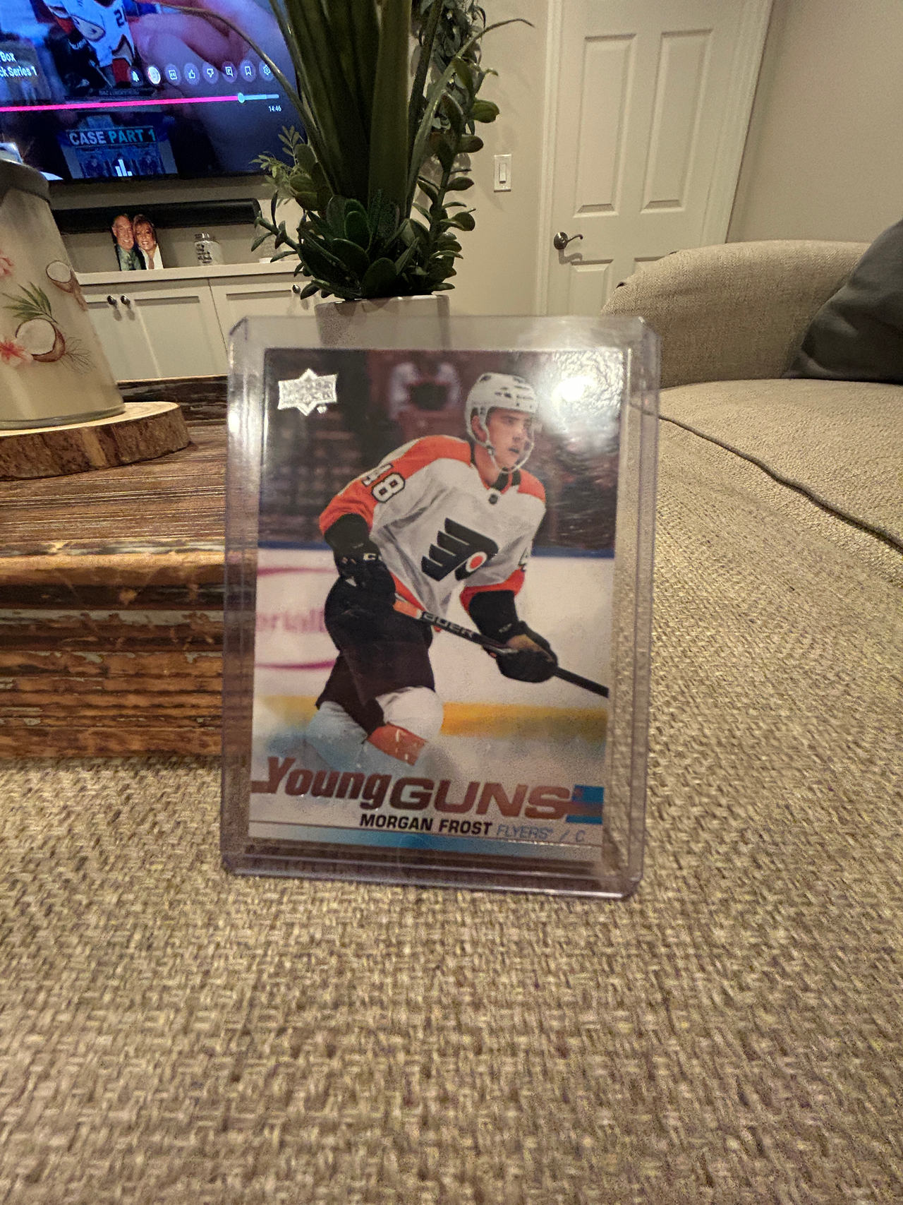 Morgan Frost Young Guns Rookie Card