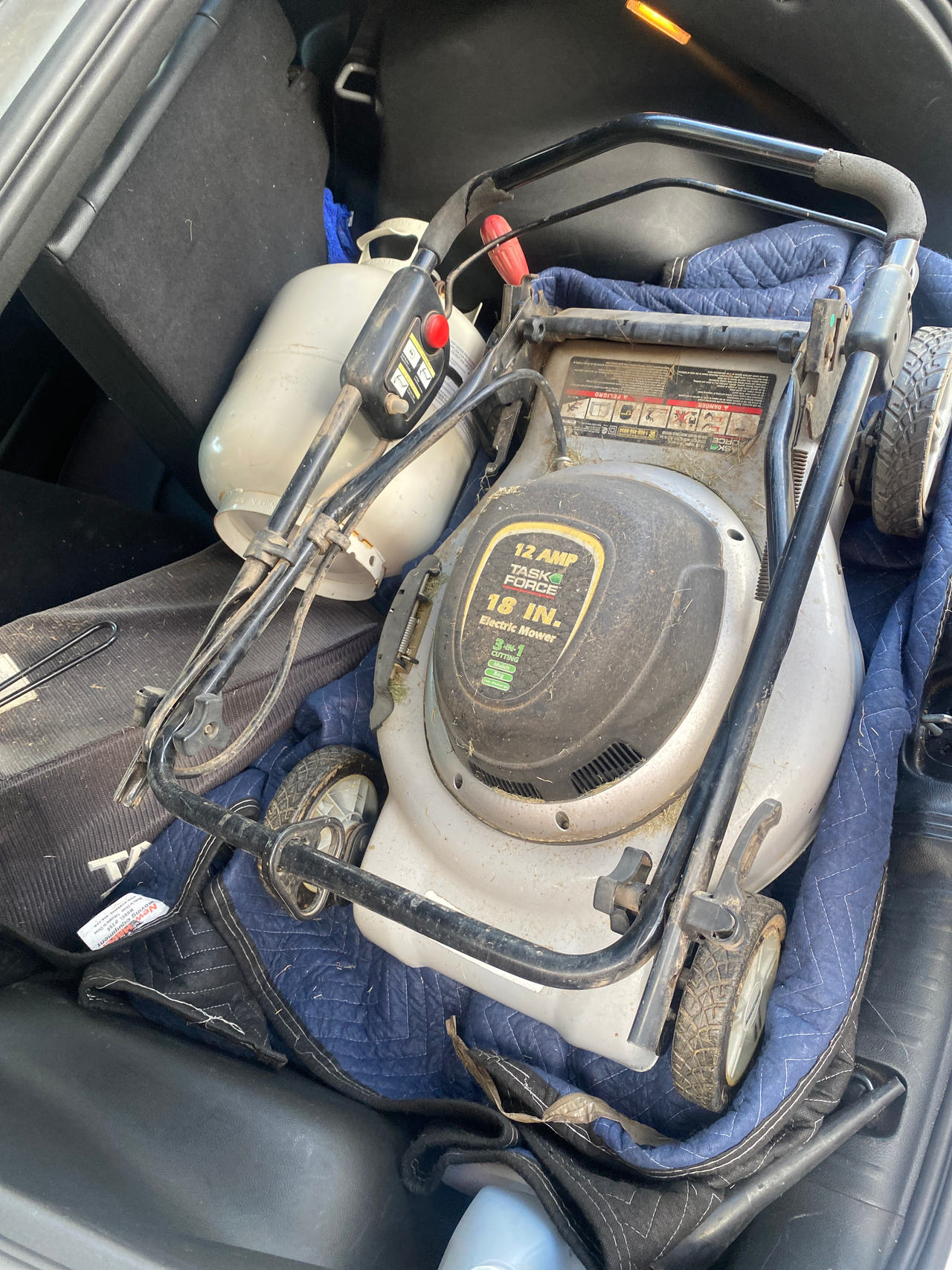 Task Force Electric Lawn Mower