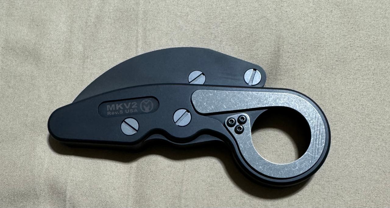 **RARE** NEW! Joe Caswell MKV2 Karambit Limited USA made run with extra blade. 