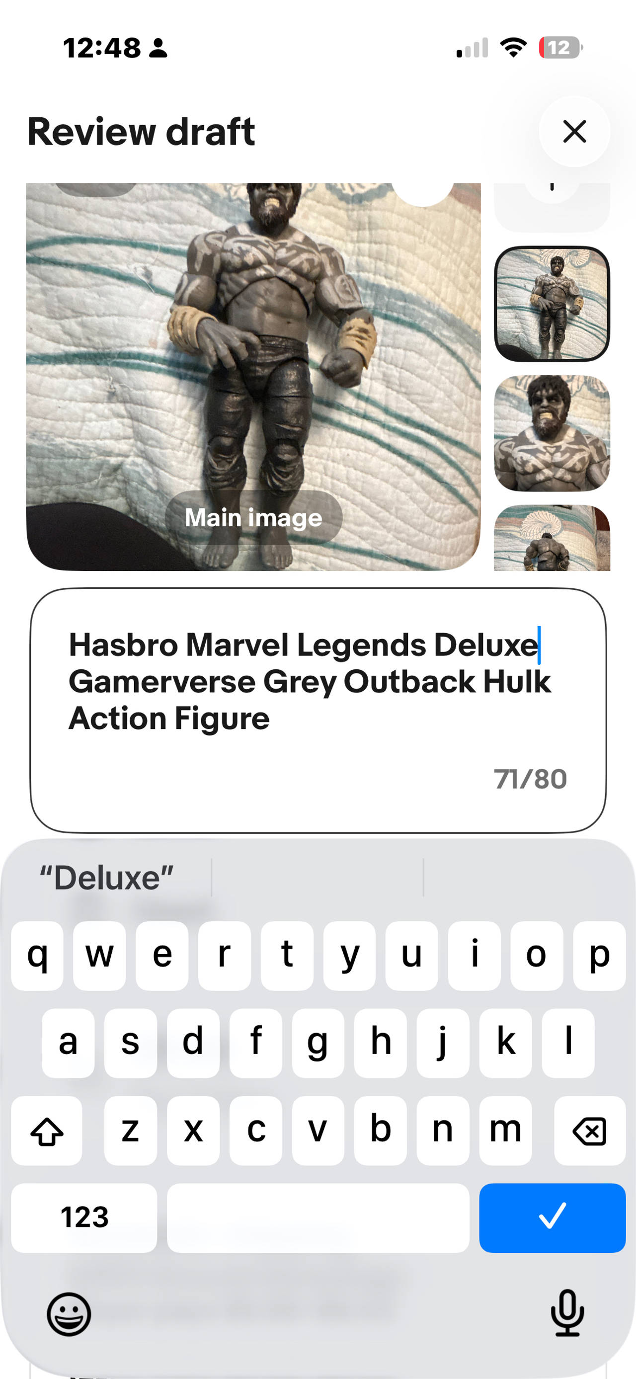 Hasbro Marvel Legends Gamerverse Outback Hulk Action Figure