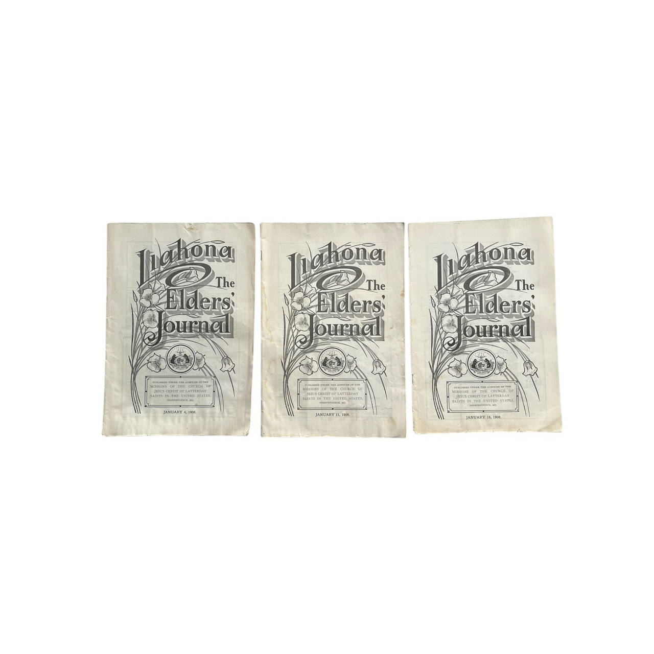 Liahona The Elders' Journal January 1908 Issues