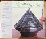 Tranquil Falls Pyramid Fountain New Tabletop Water Feature Relaxation D - Image 1