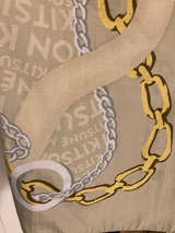 NWT Cotton and Silk Maison Kitsuné Scarf - Image 1