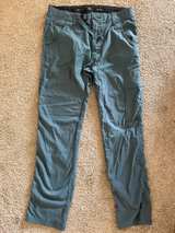 Prana Stretch Zion II Men's Gray Hiking Pants - Image 1