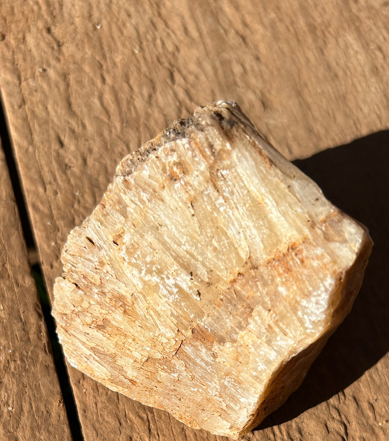 Raw Honey Calcite Crystal