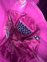 Vera Bradley Frill Tote Handbag Floral Blue - Image 3