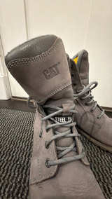 Caterpillar Echo Waterproof Steel Toe Work Boot Grey USA 10  EUR  41 UK 8 - Image 3