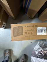 SONGMICS Portable Wardrobe Closet PCT222B01 - Image 1