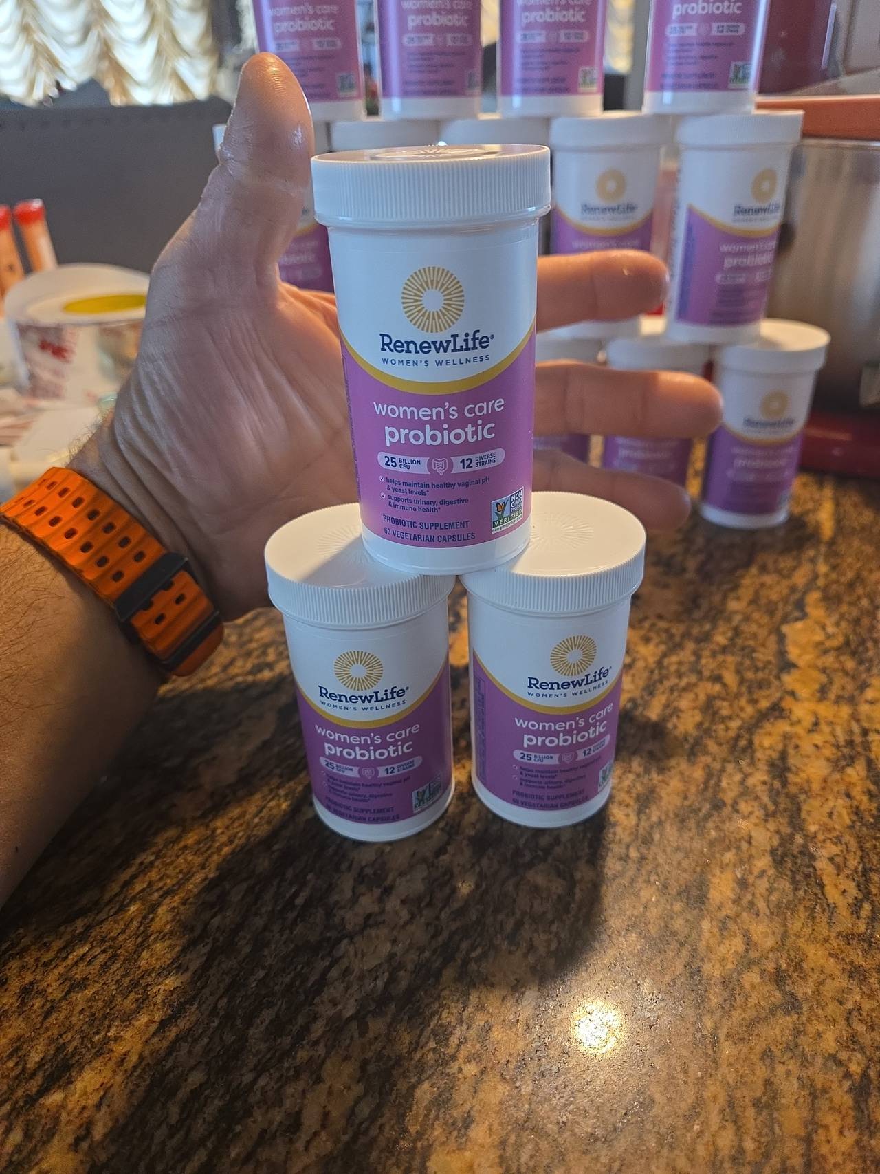 3 Renew Life Women's Care Probiotic 25 Billion CFU