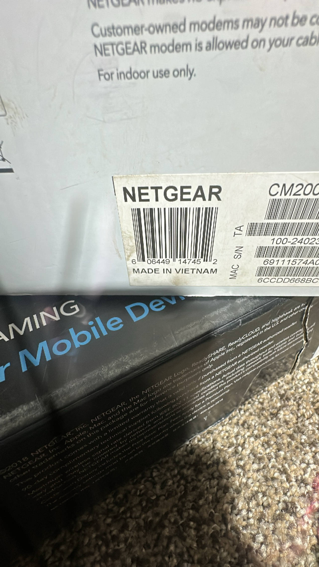 NETGEAR Cable Modem