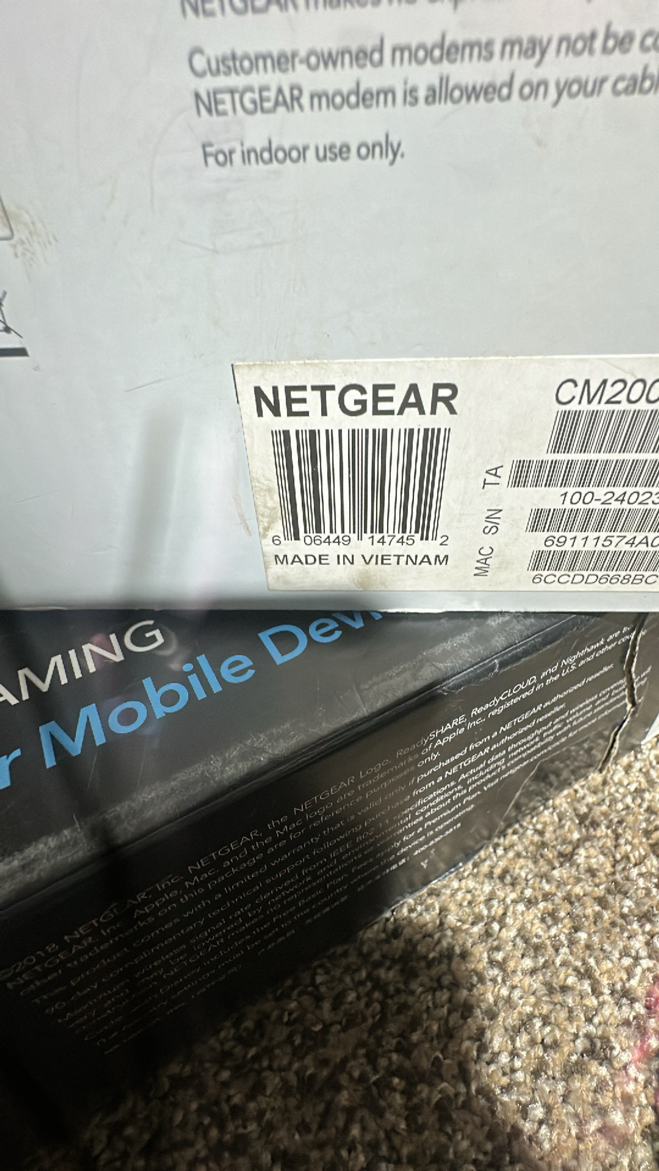 NETGEAR Cable Modem