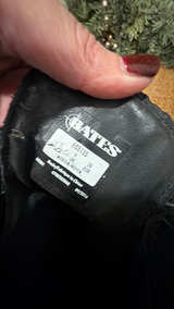 Bates Men's 8" DuraShocks Lace-to-Toe Side Zip Boot Black - Image 4