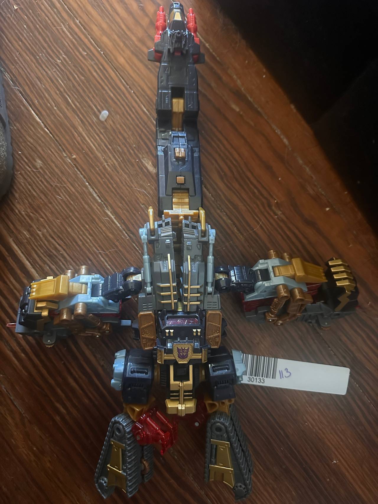 Transformers Cybertron Ultra Class DARK SCORPONOK DECEPTICON complete 2005. 113