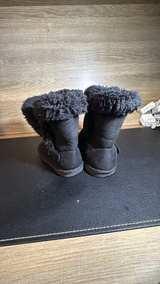 The Children's Place Girls Black Faux Fur Boots - Image 3
