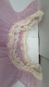 Vintage Pink Sheer Lace Double Layer Nightgown Large - Image 3