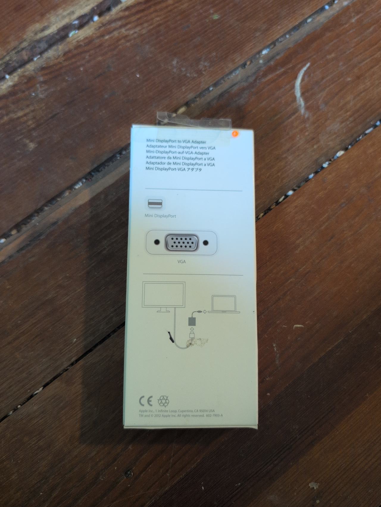 Apple Mini DisplayPort to VGA Adapter