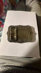 Hesston 1986 National Finals Rodeo Belt Buckle - Image 2