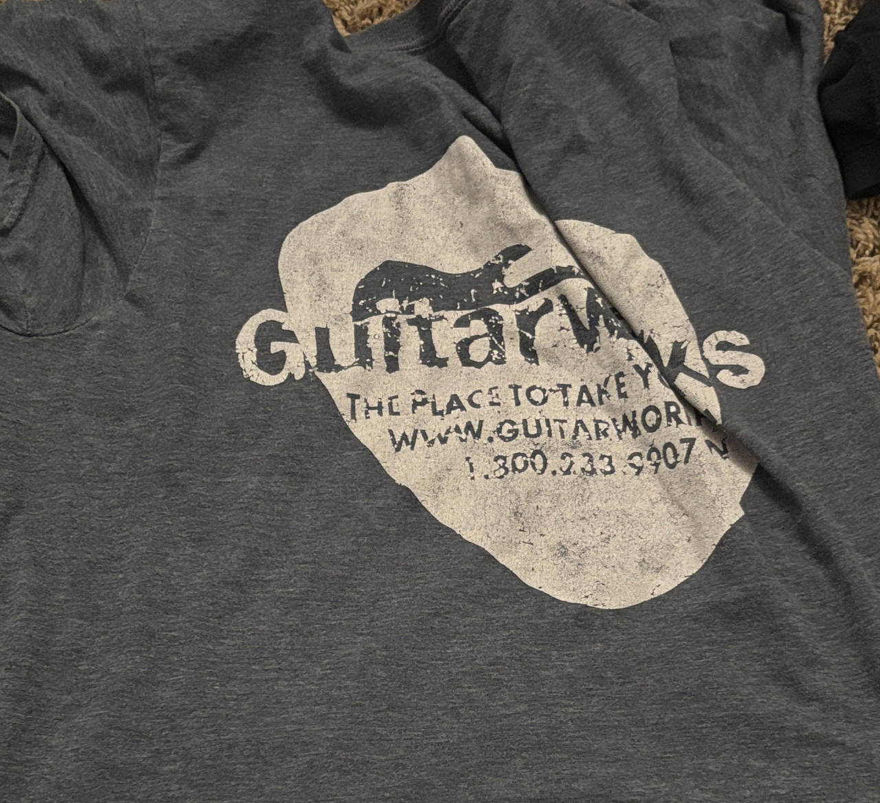 Vintage Guitarworks Logo Graphic T-Shirt