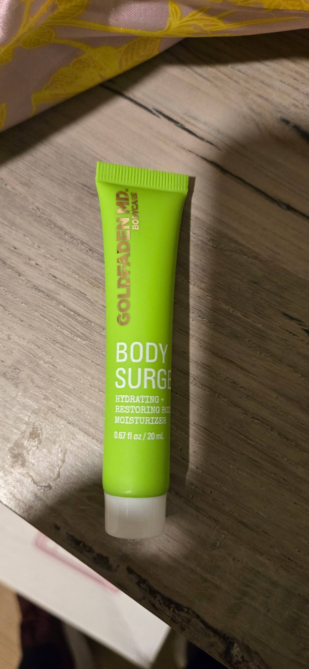 Goldfaden MD Body Surge Hydrating + Restoring Body Moisturizer 20ml