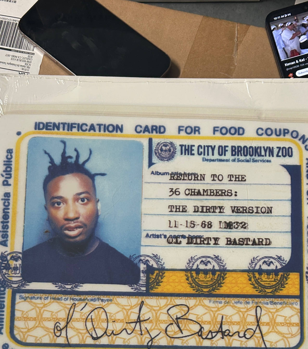 Ol' Dirty Bastard - Return to the 36 Chambers: The Dirty Version Vinyl LP