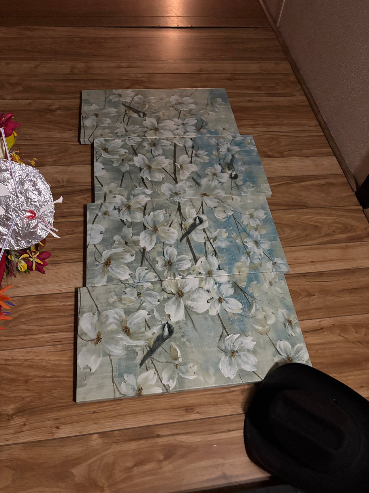 Floral Wall Art Canvas Set