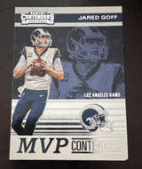 2019 Panini Contenders Jared Goff MVP Contenders #MVP-10 - Image 1