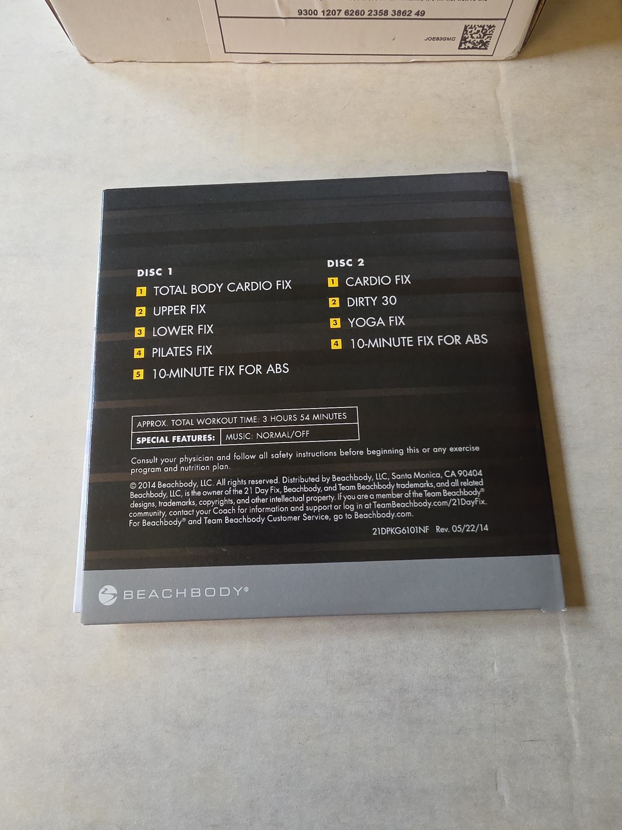 Beachbody 21 Day Fix Fitness Program