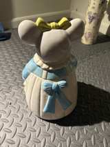 House of Lloyd Vintage Mouse Cookie Jar Pink Dress - Image 2