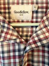 Goodfellow & Co Men's Standard Fit Plaid Button-Down Shirt XL - Image 2