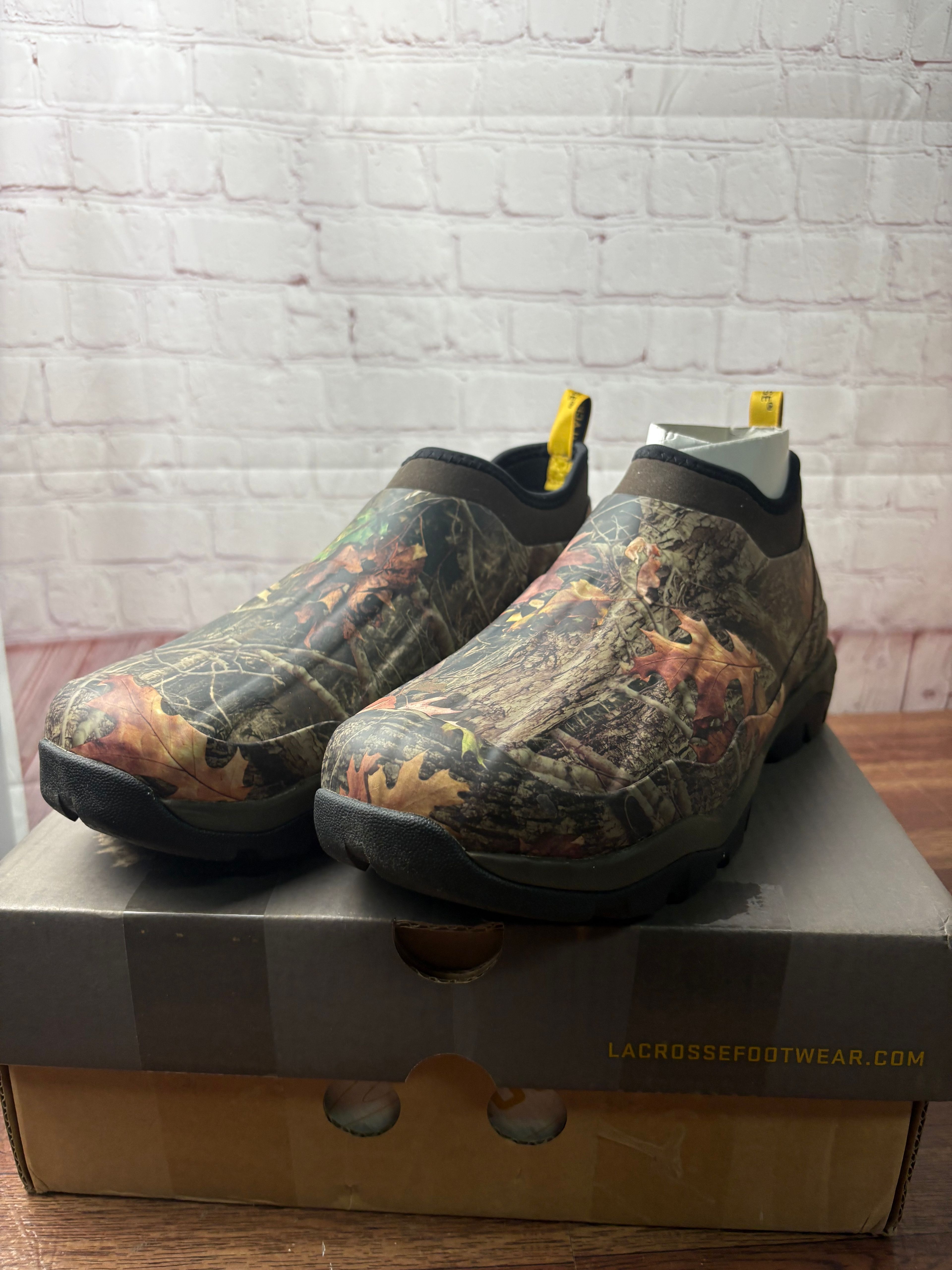 LaCrosse Alpha Muddy Mossy Oak Break-Up Country Ankle Boot size 11 - Image 6