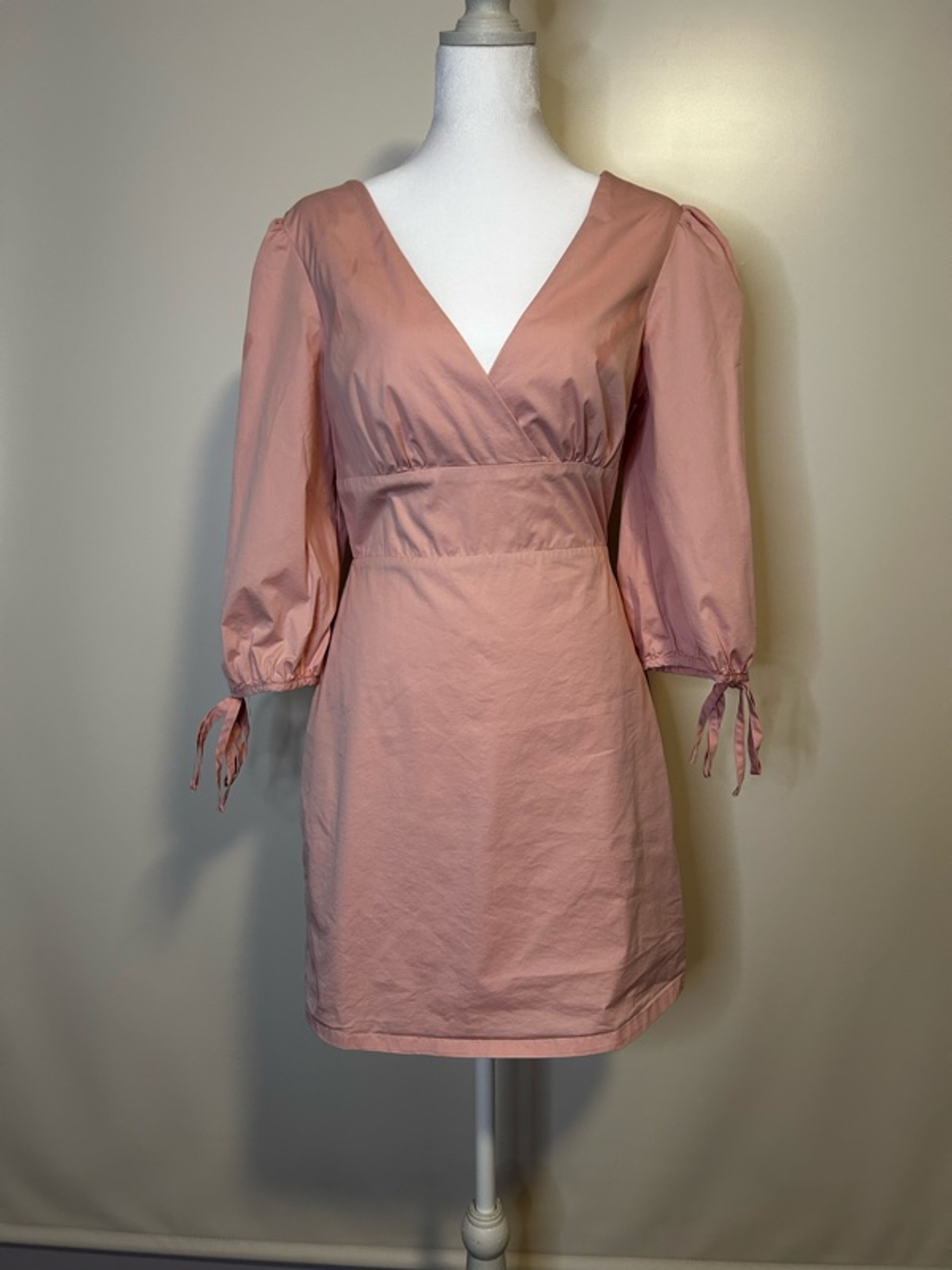 Lulus Dream About Me Light Pink Backless Mini Dress Size Small