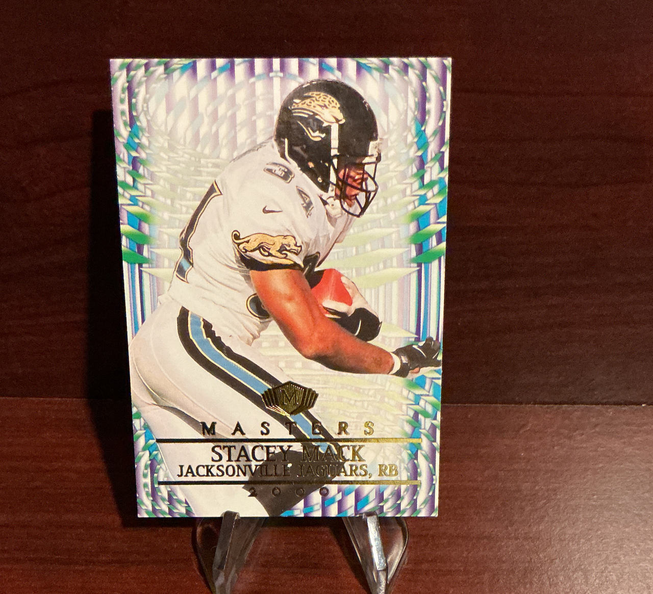 2000 Fleer Masters Stacey Mack Jacksonville Jaguars Card
