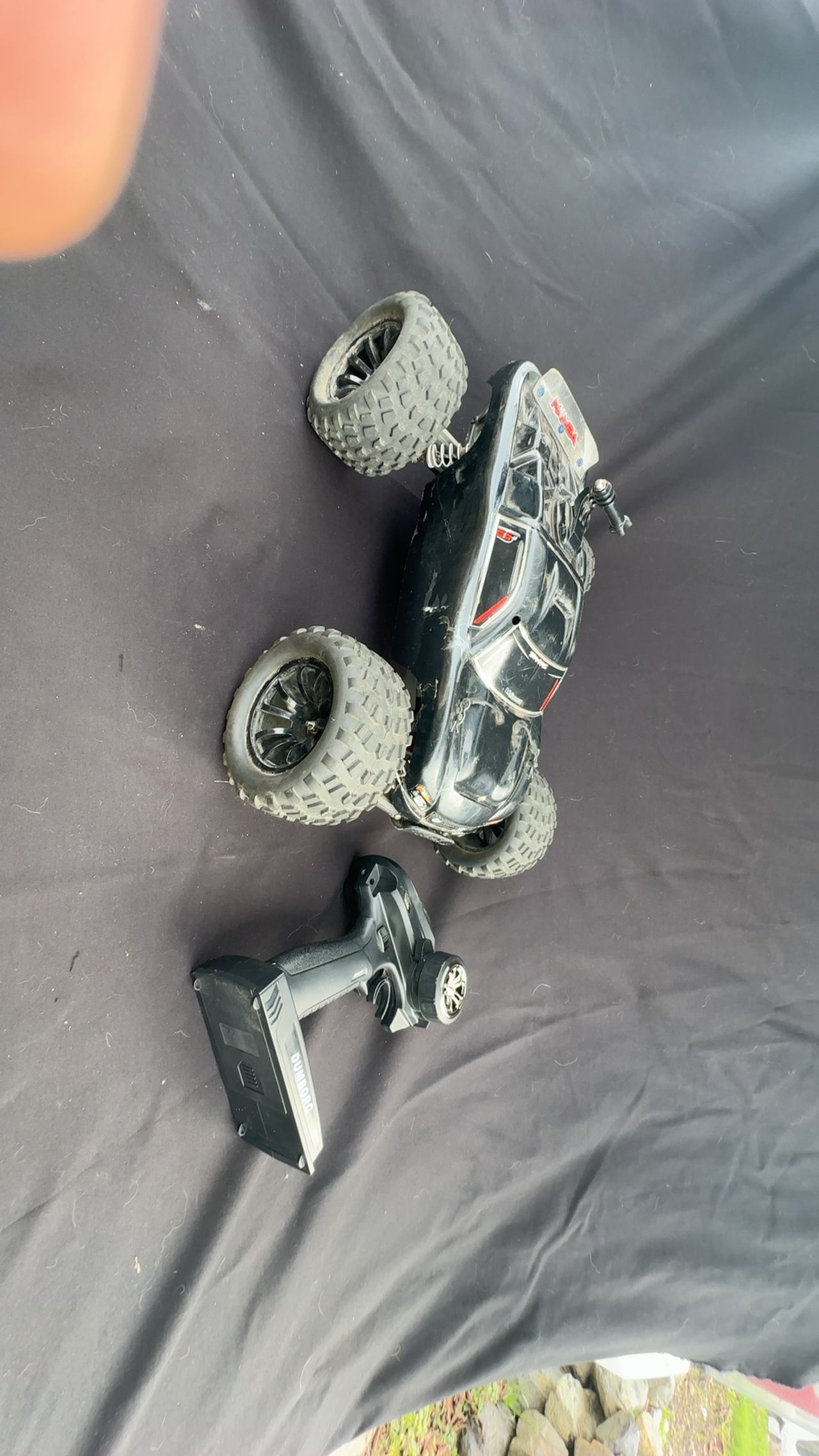 Traxxas Mamba Black 1/10 Scale RC Truck
