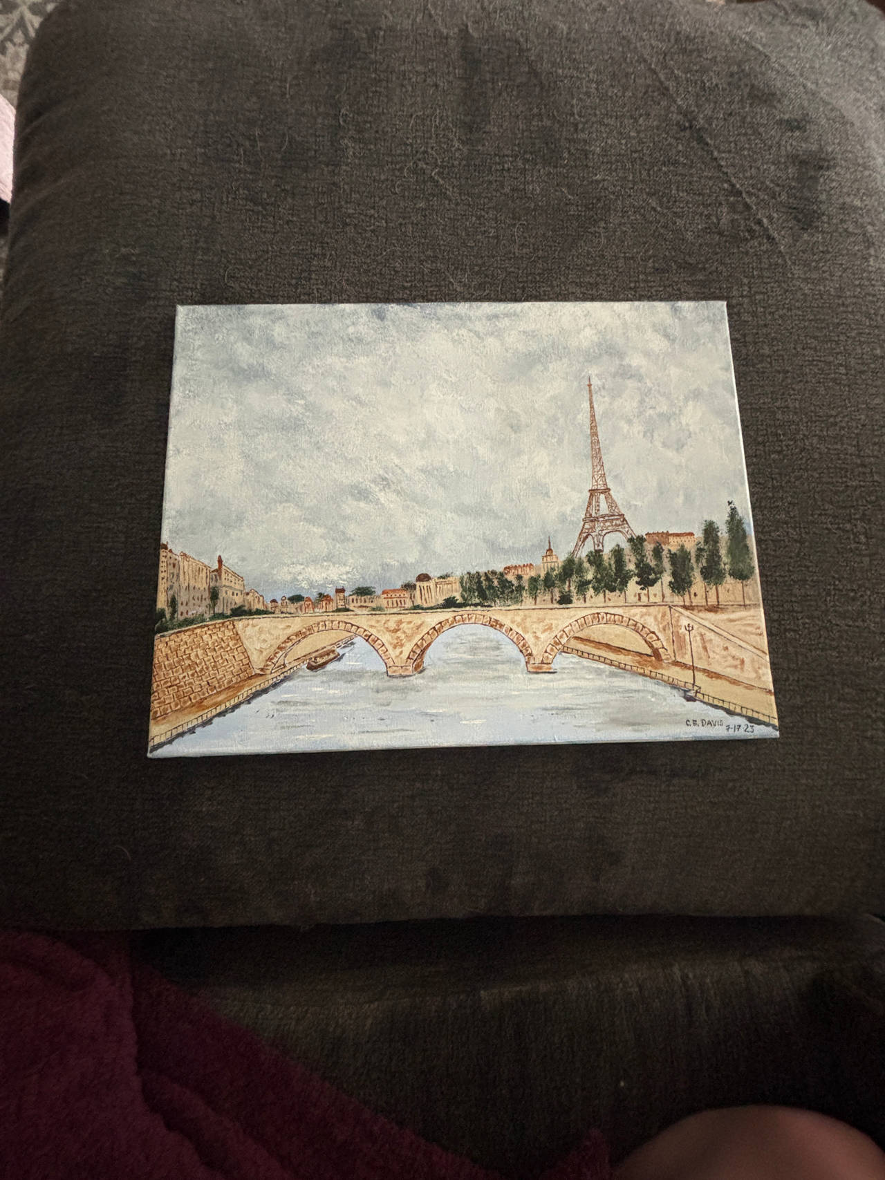 Paris Landscape Painting