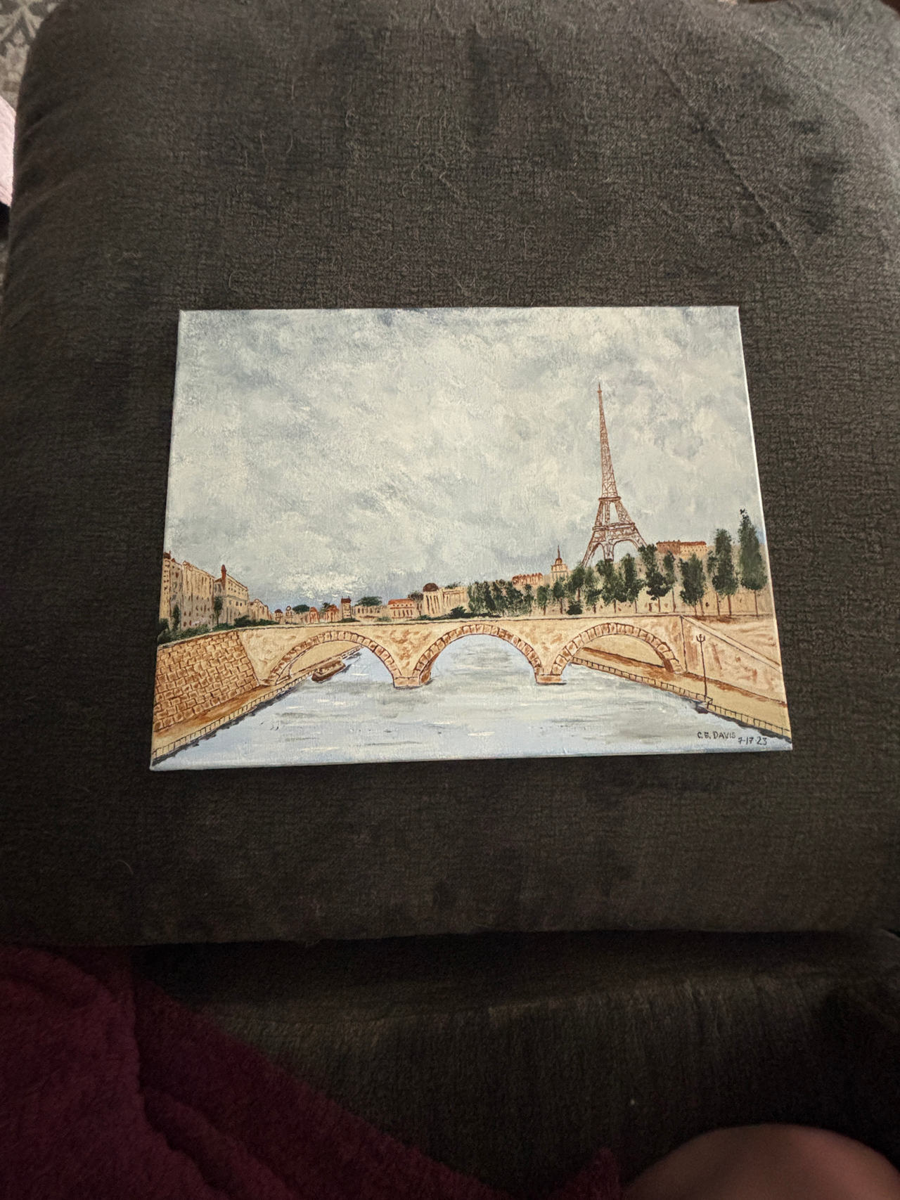 Paris Landscape Painting