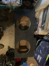 Q Power Dual 12-Inch Sealed Subwoofer Enclosure - Image 1