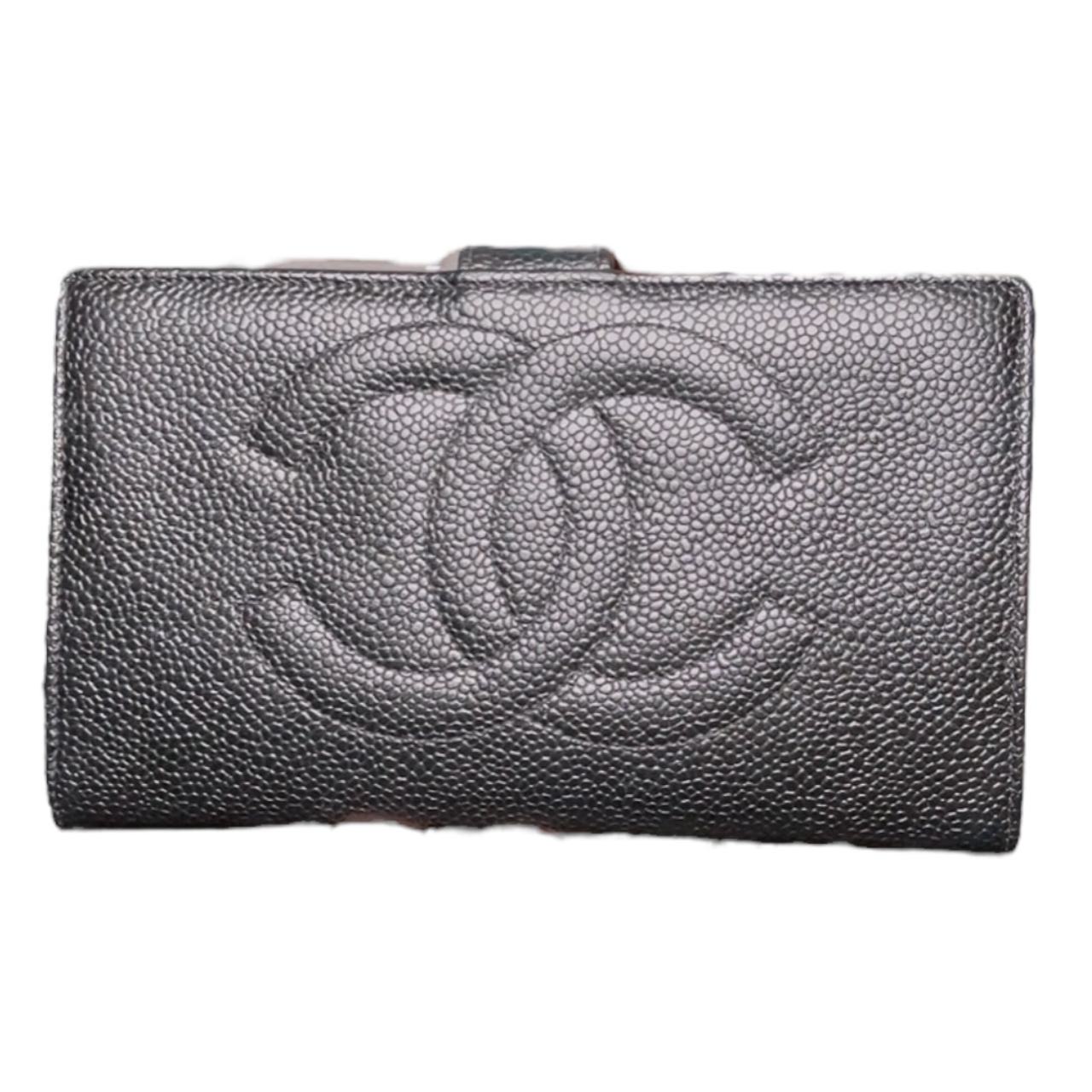 Chanel Classic Caviar Leather Wallet
