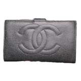 Chanel Classic Caviar Leather Wallet - Image 1