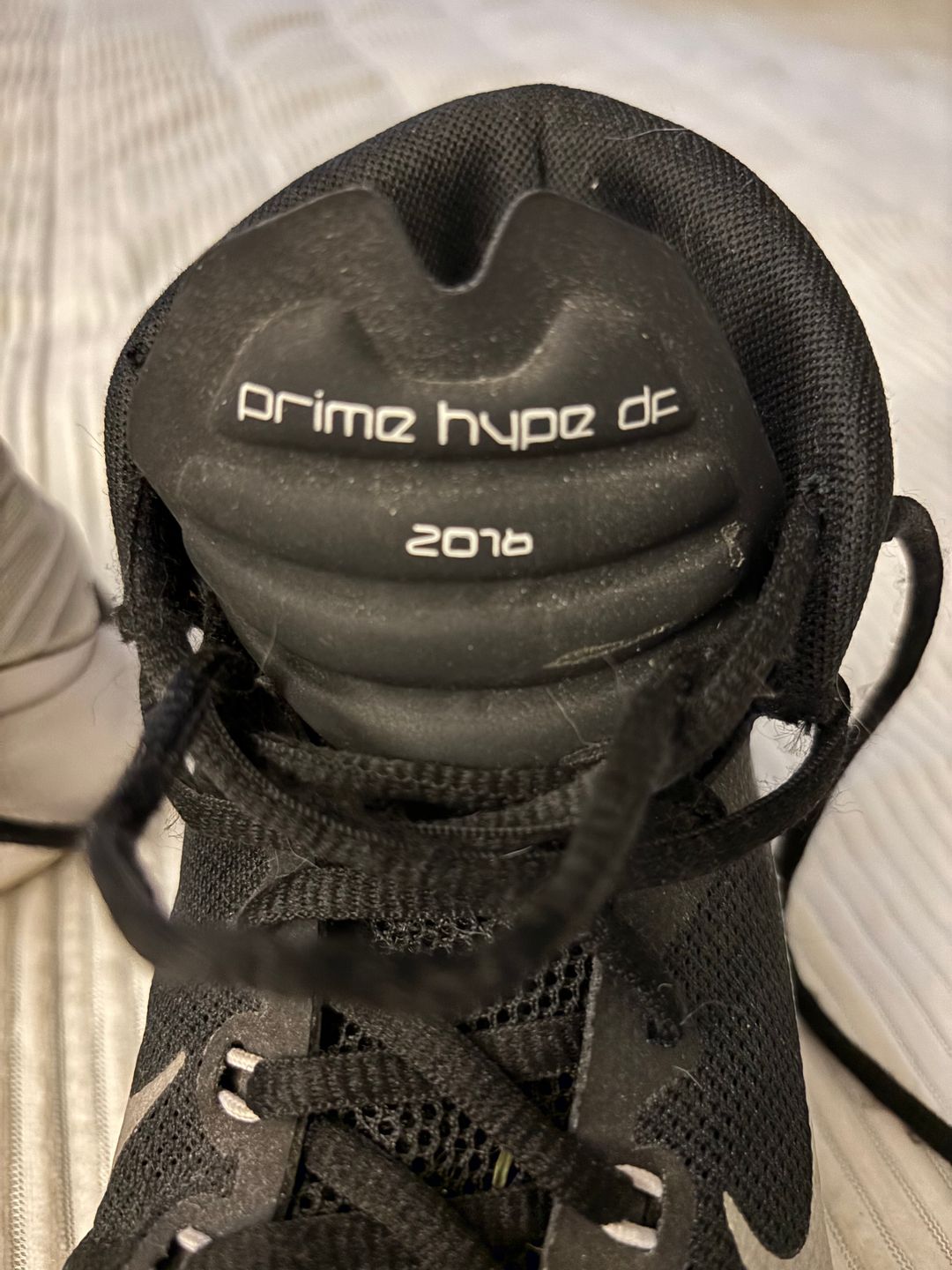 Nike Prime Hype DF 2016 Black/White Basketball Shoes