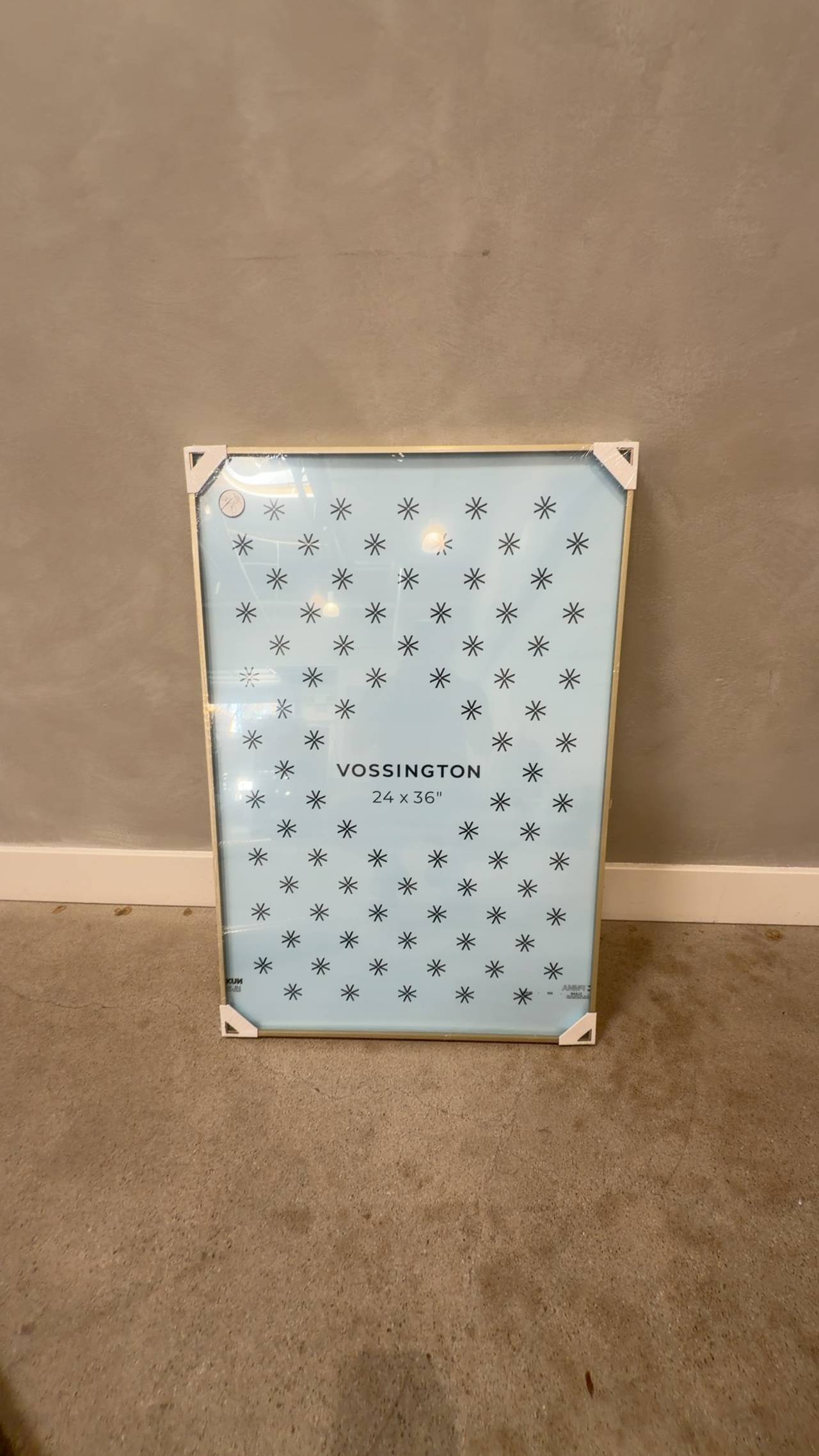 Vossington Thin Silver Picture Frame 18x24