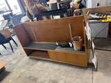 Wooden Retail Display Counter with Storage - Image 1