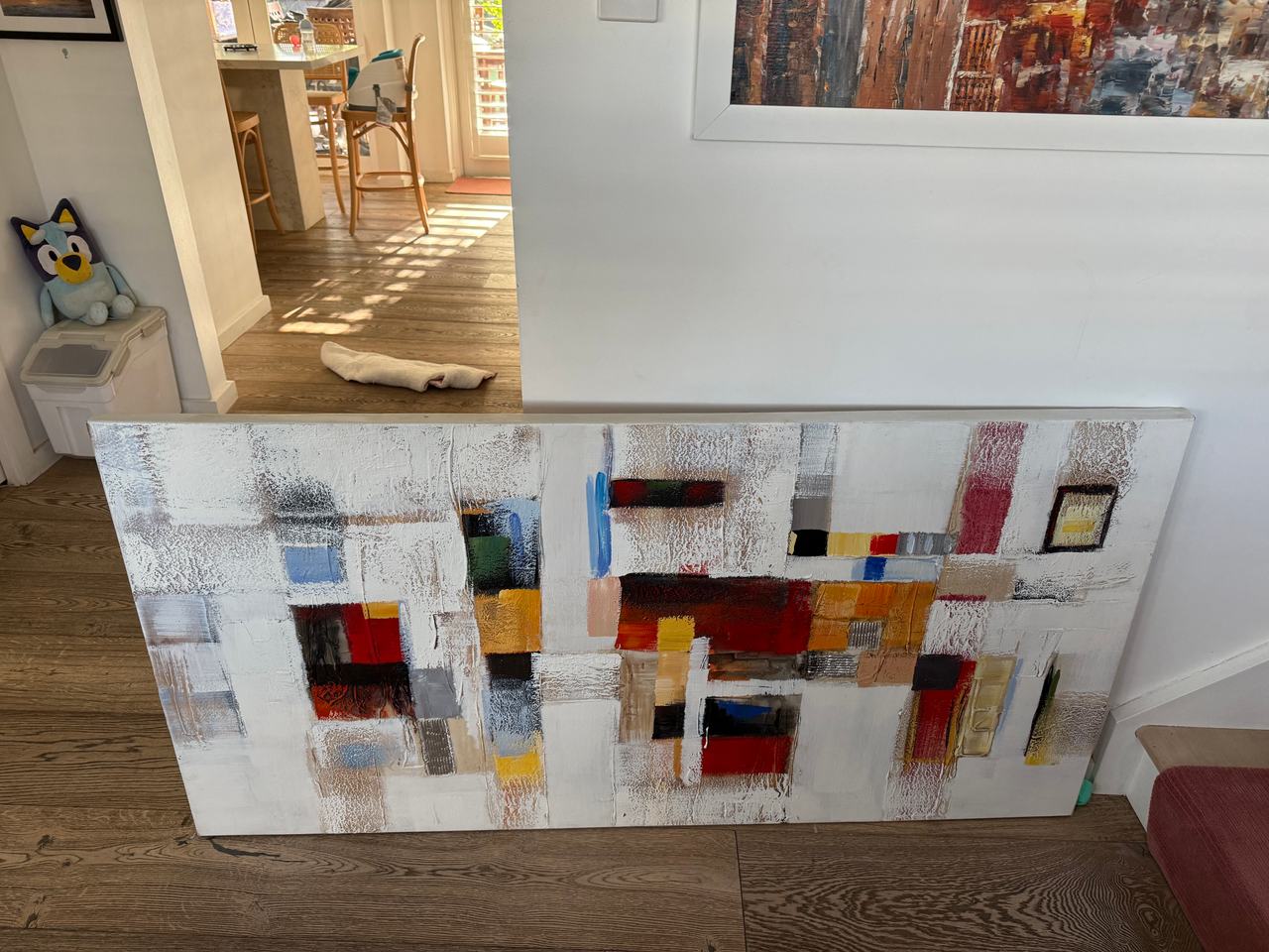 Abstract Geometric Canvas Wall Art