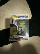 Funko Pop Marvel Avengers Hulk #451 Green Figure - Image 1