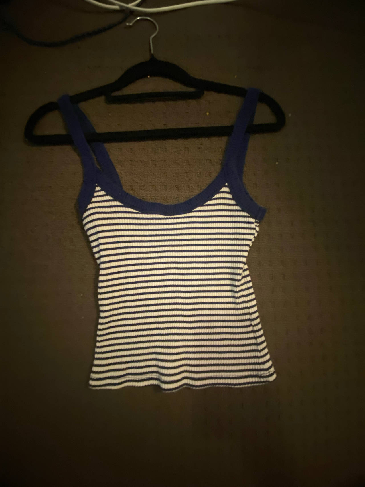 Striped Knit Tank Top