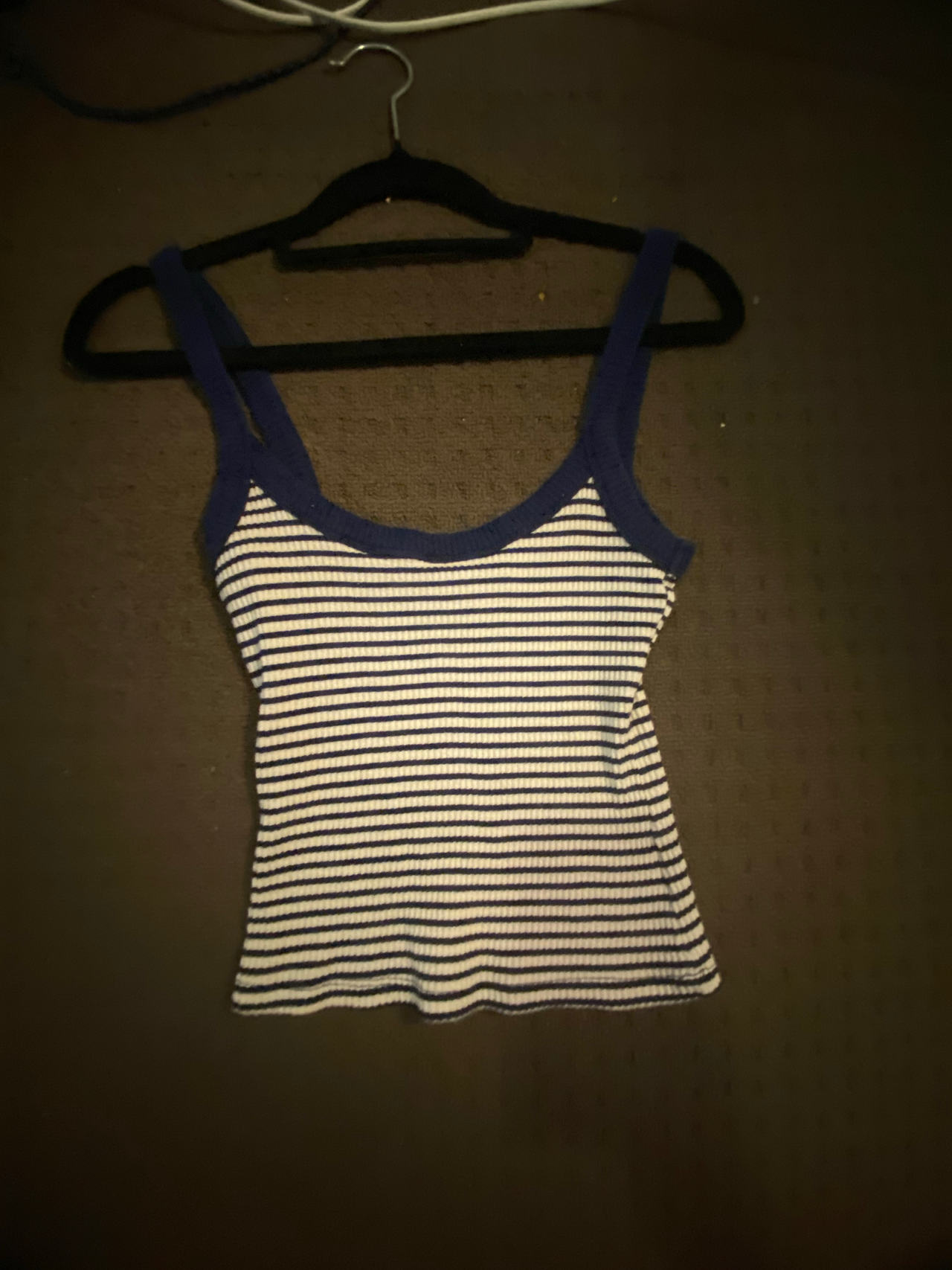 Striped Knit Tank Top