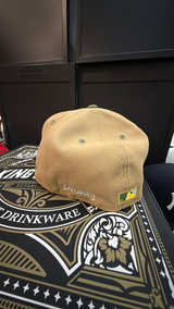 New Era 59FIFTY New York Yankees Tan and Green Fitted Hat - Image 4