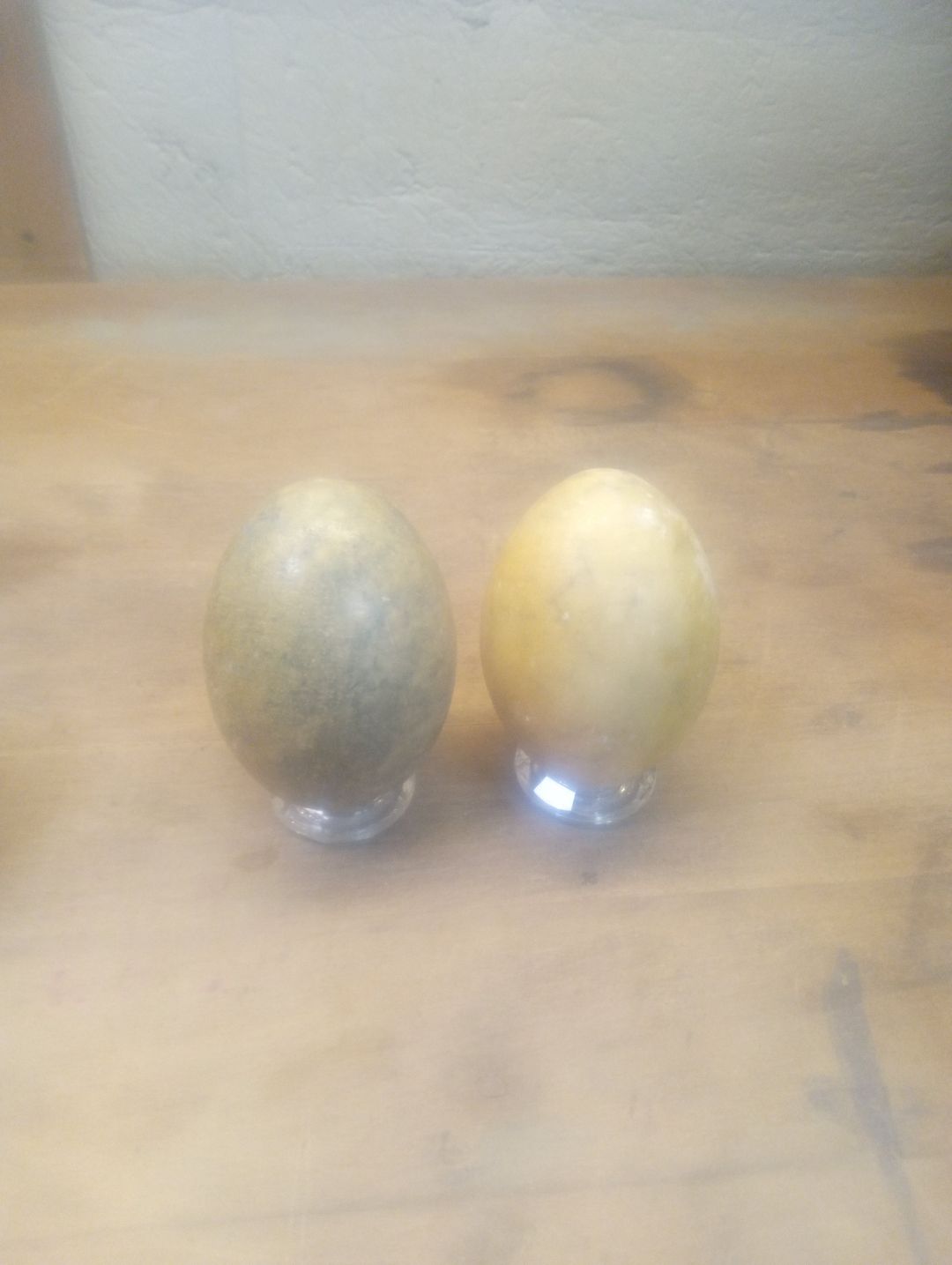 Vintage Marble Alabaster Stone Eggs