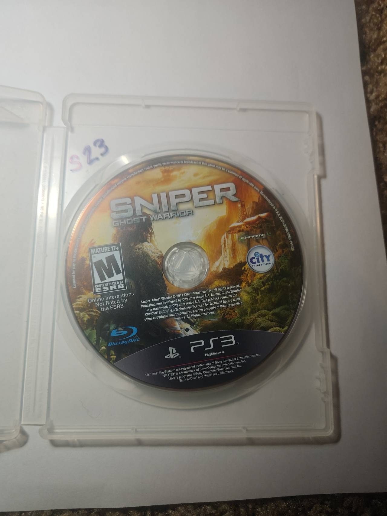 Sniper: Ghost Warrior - PlayStation 3