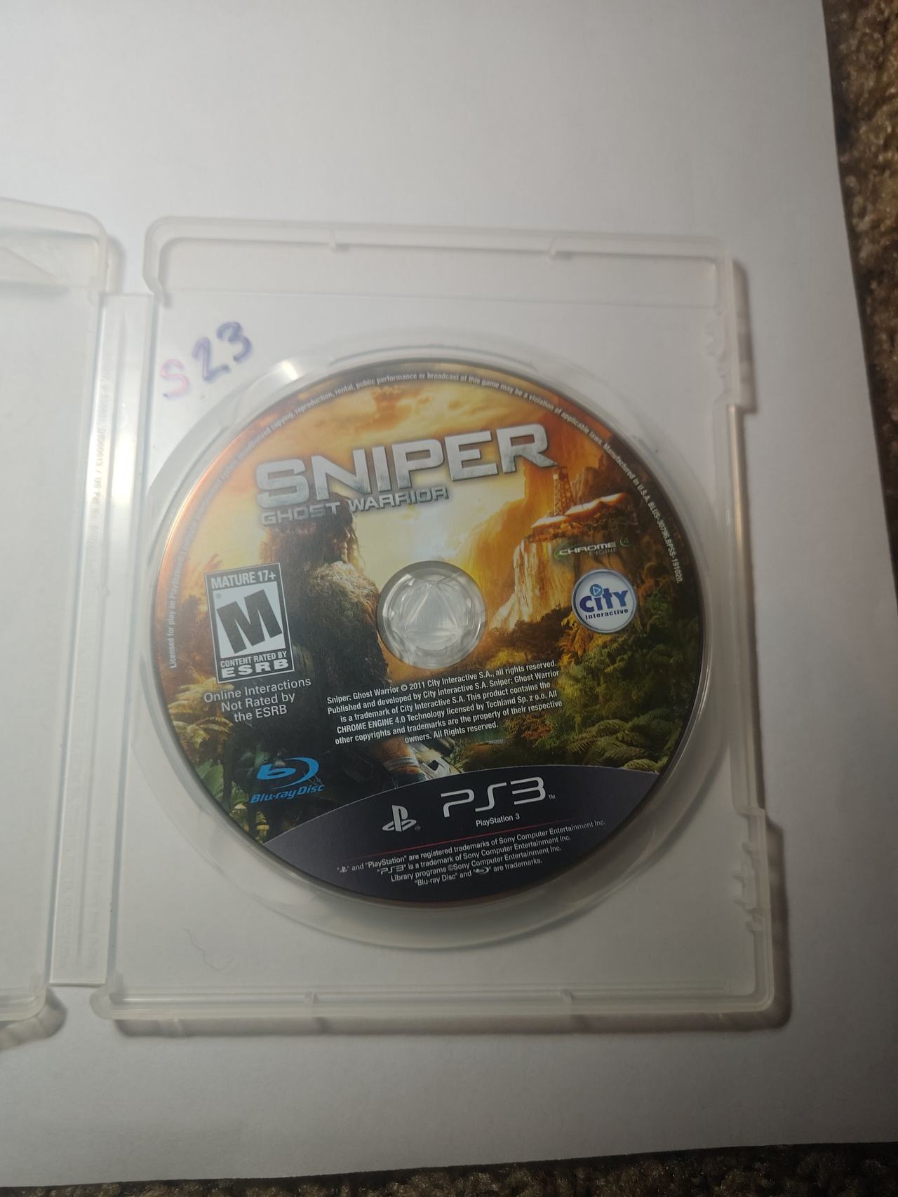 Sniper: Ghost Warrior - PlayStation 3