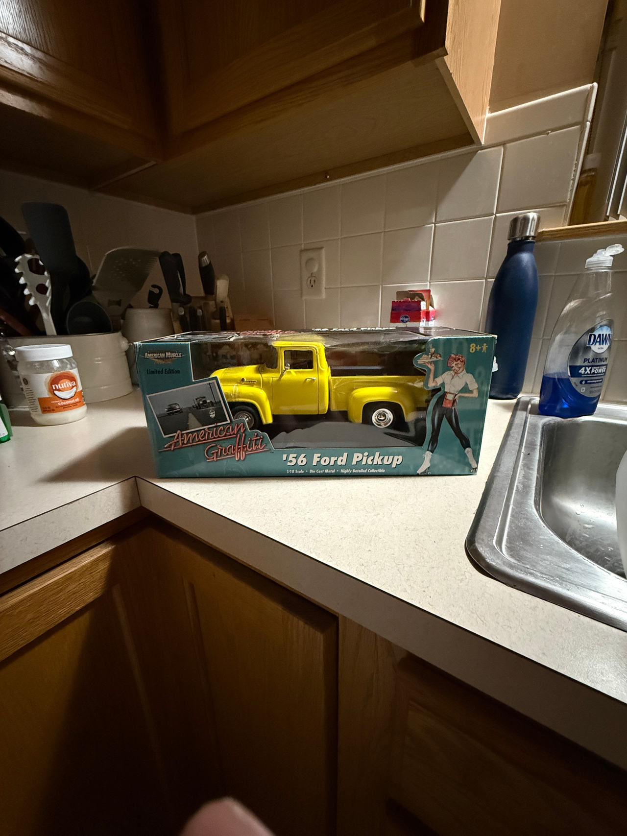 American Graffiti '56 Ford Pickup Diecast Model